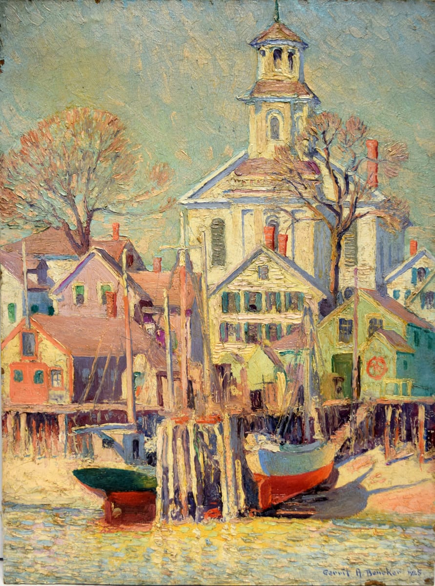 Sunday Morning, Provincetown by Gerrit Beneker 