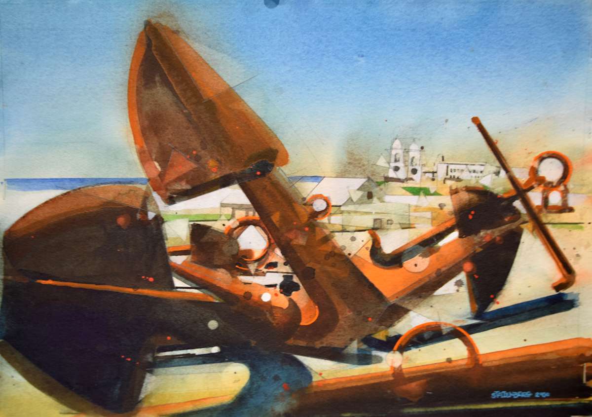 Bermuda Dockyard Still Life by Donald Stoltenberg, Image 3.