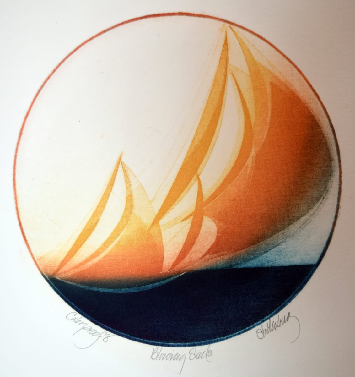 Blowing Sails (14) by Donald Stoltenberg  Image: Blowing Sails by Donald Stoltenberg