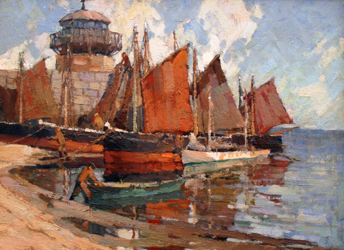 Boats by Frederick Mulhaupt 