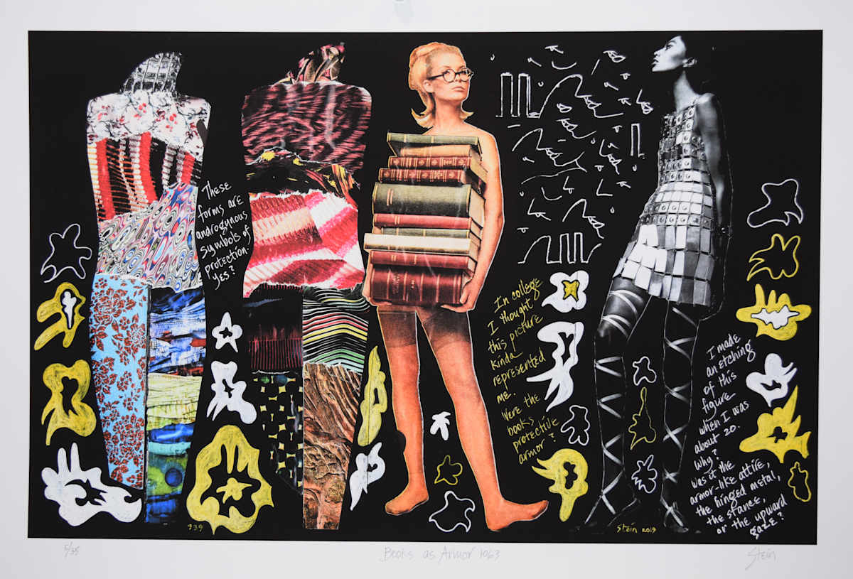 Books as Armor 1063 by Linda Stein, Image 2.