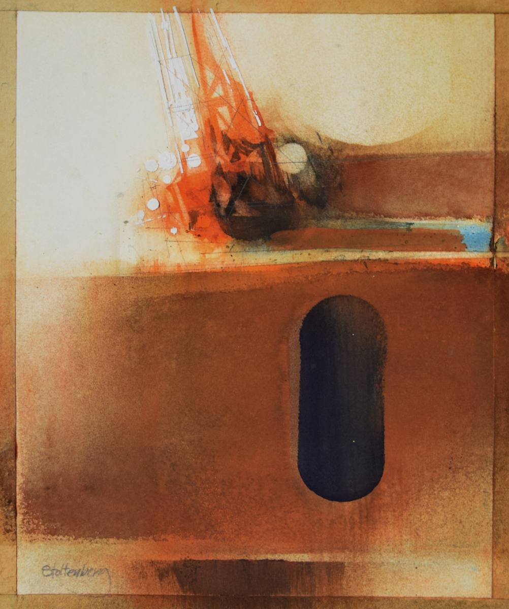 Bridge Steel Study by Donald Stoltenberg, Image 3.