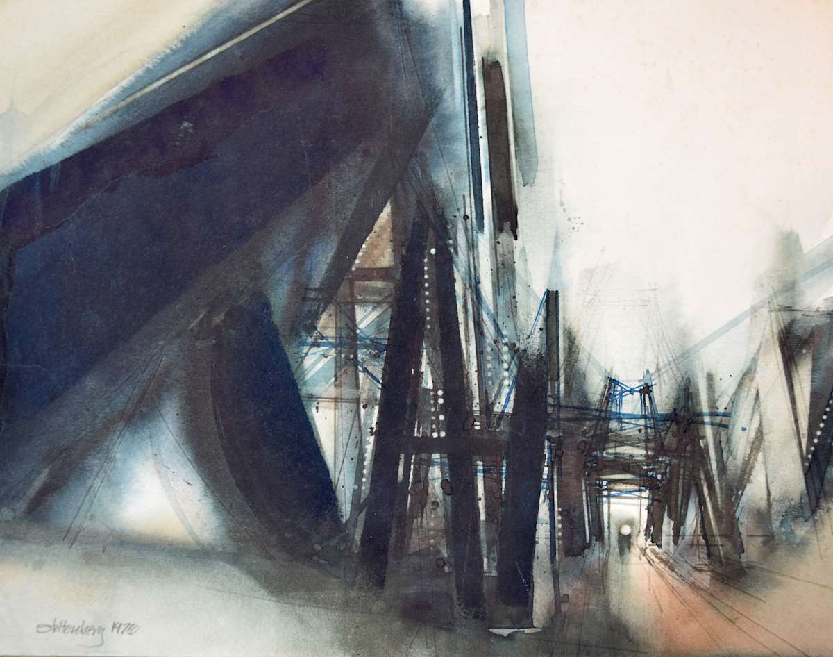 Bridge Lights Study by Donald Stoltenberg, Image 3.