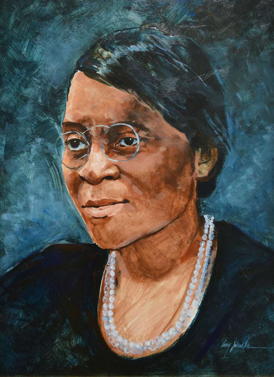 Charlotte Hawkins Brown by Larry Johnson, Image 1.