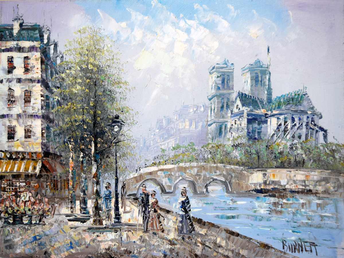Untitled (Notre Dame) by Caroline C. Burnett, Image 2.