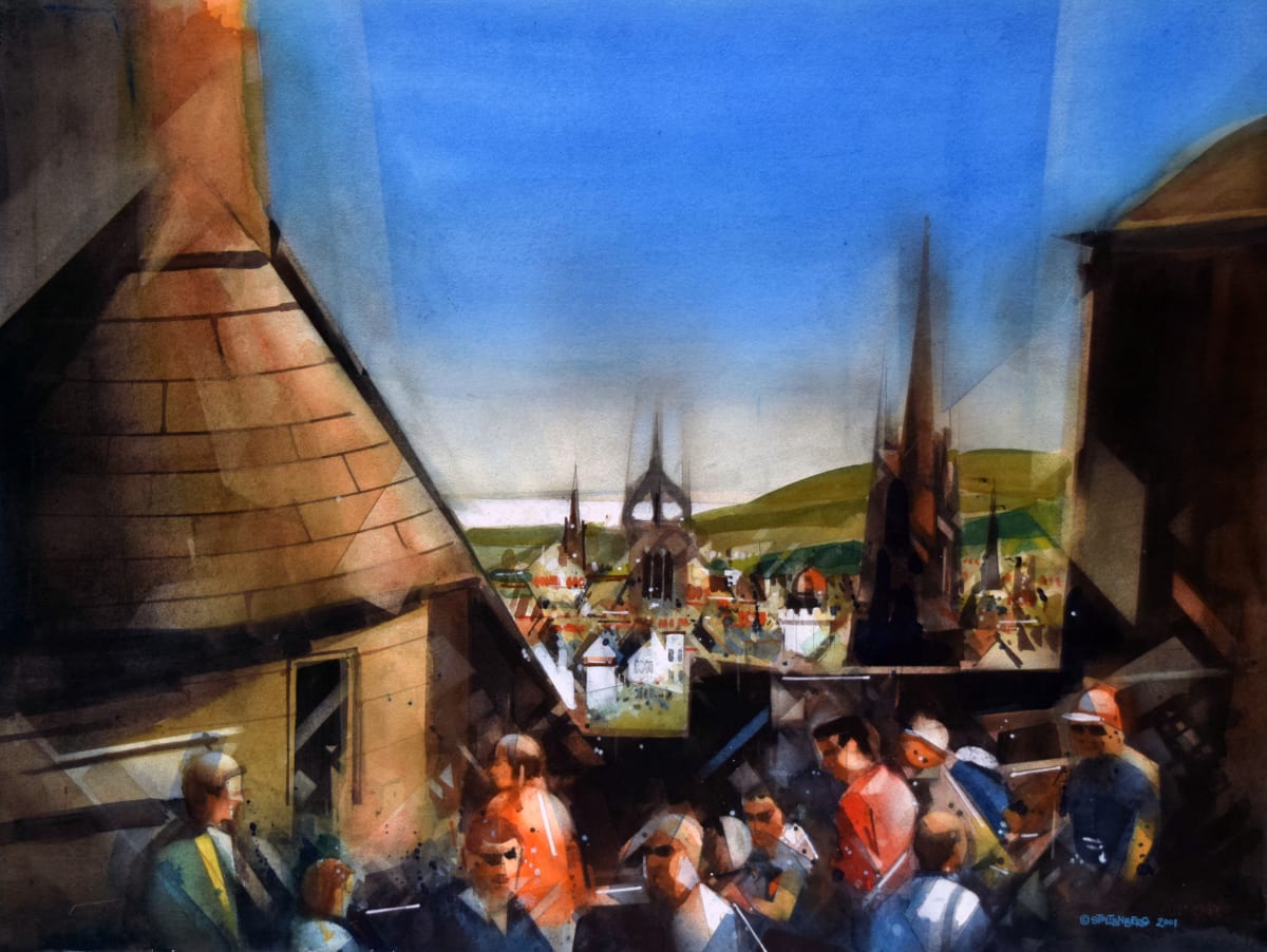 Untitled (Castle Roof) by Donald Stoltenberg, Image 1.