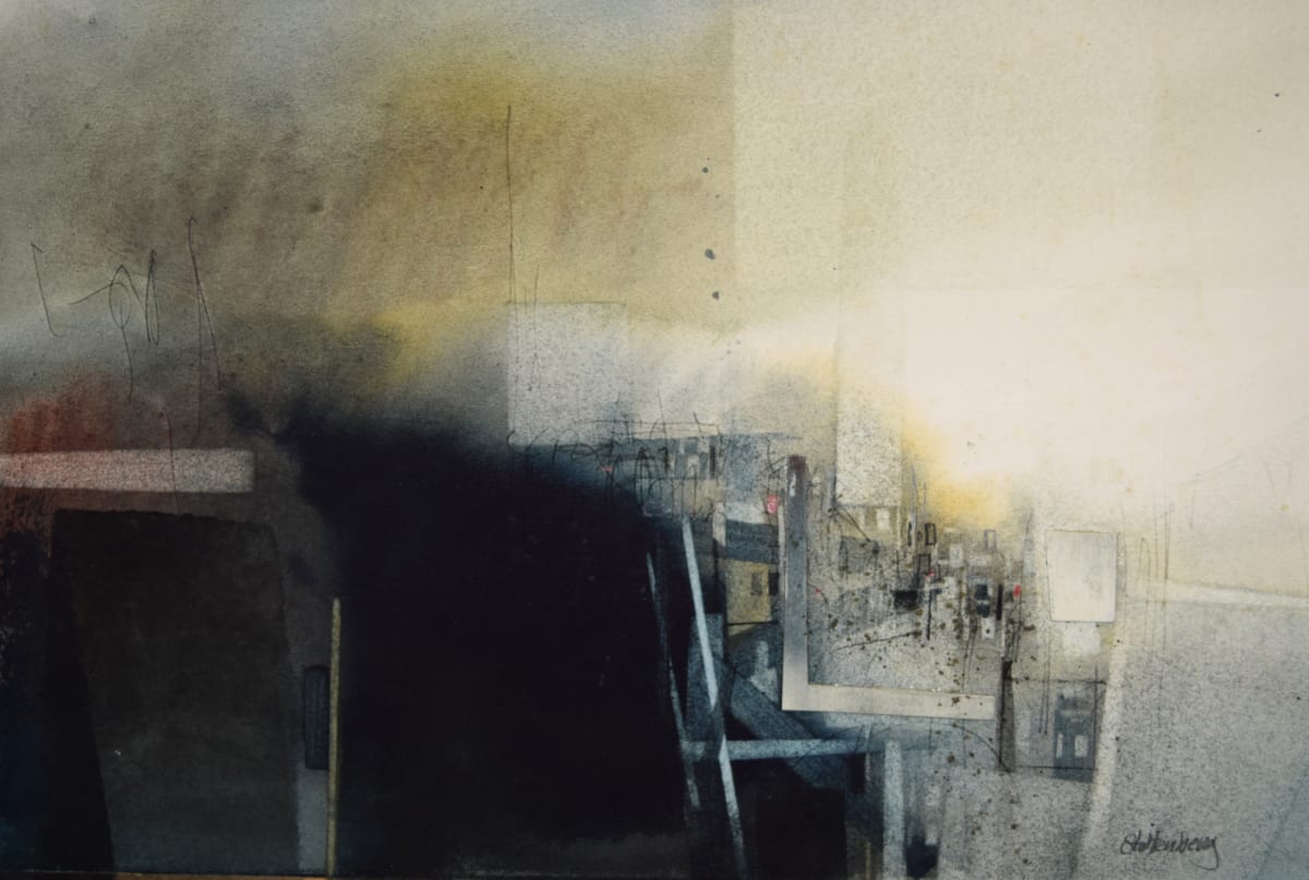 Cityscape roof study by Donald Stoltenberg  Image: Cityscape roof study by Donald Stoltenberg