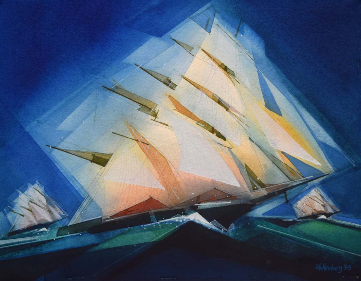 Clipper Race by Donald Stoltenberg, Image 3.