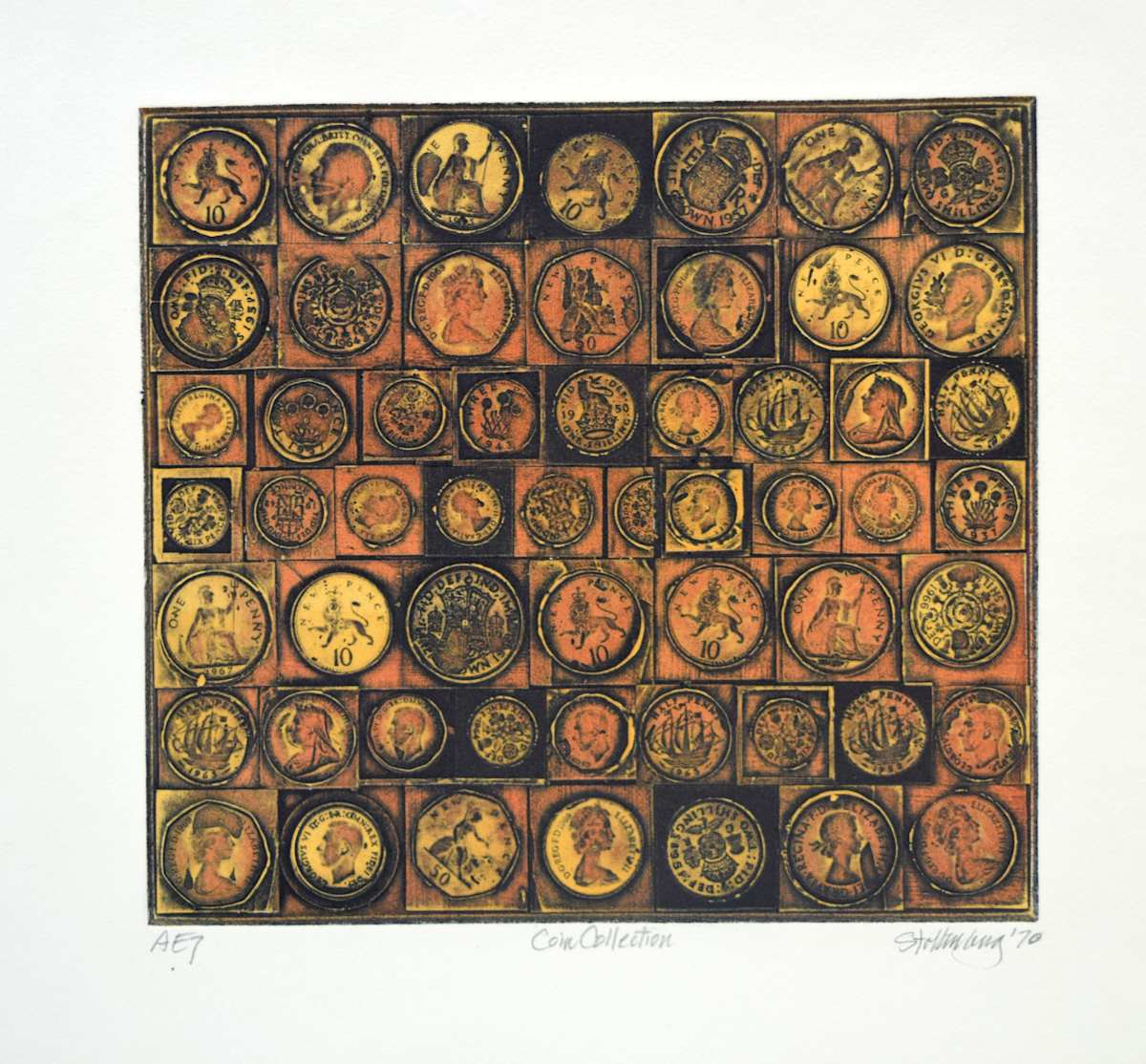 Coin Collection (small version) by Donald Stoltenberg, Image 1.