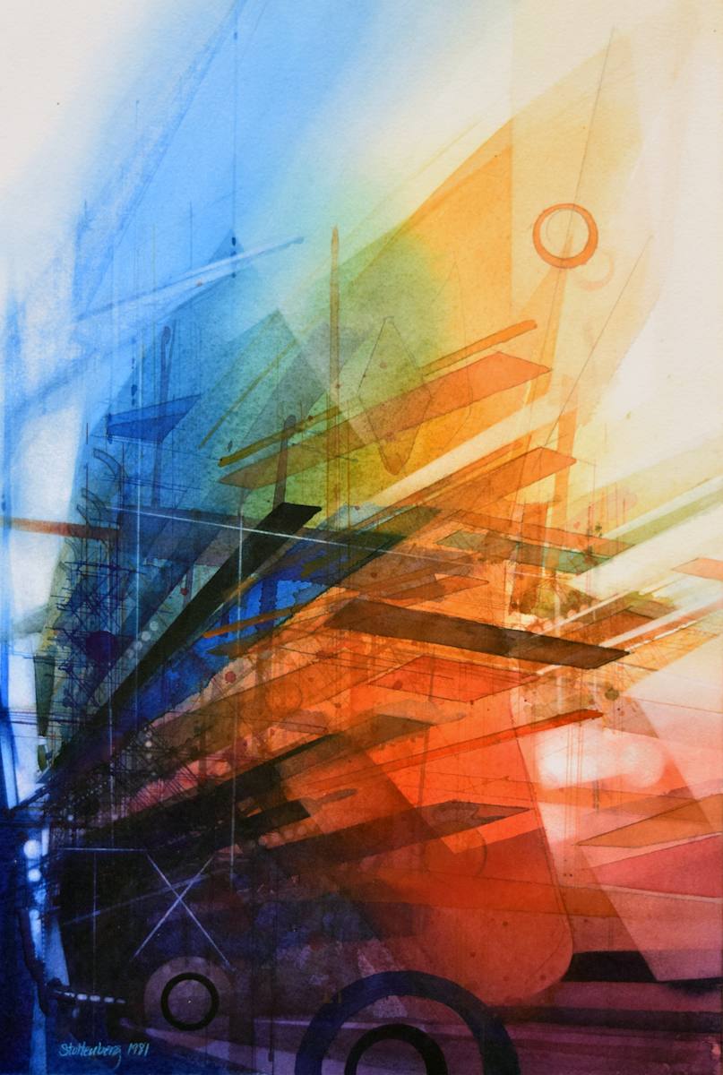 Ship Under Construction by Donald Stoltenberg, Image 1.
