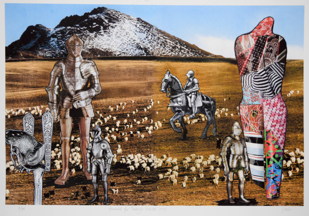 Armored For Today's Events 1073 by Linda Stein  Image: Armored For Today's Events 1073 by Linda Stein