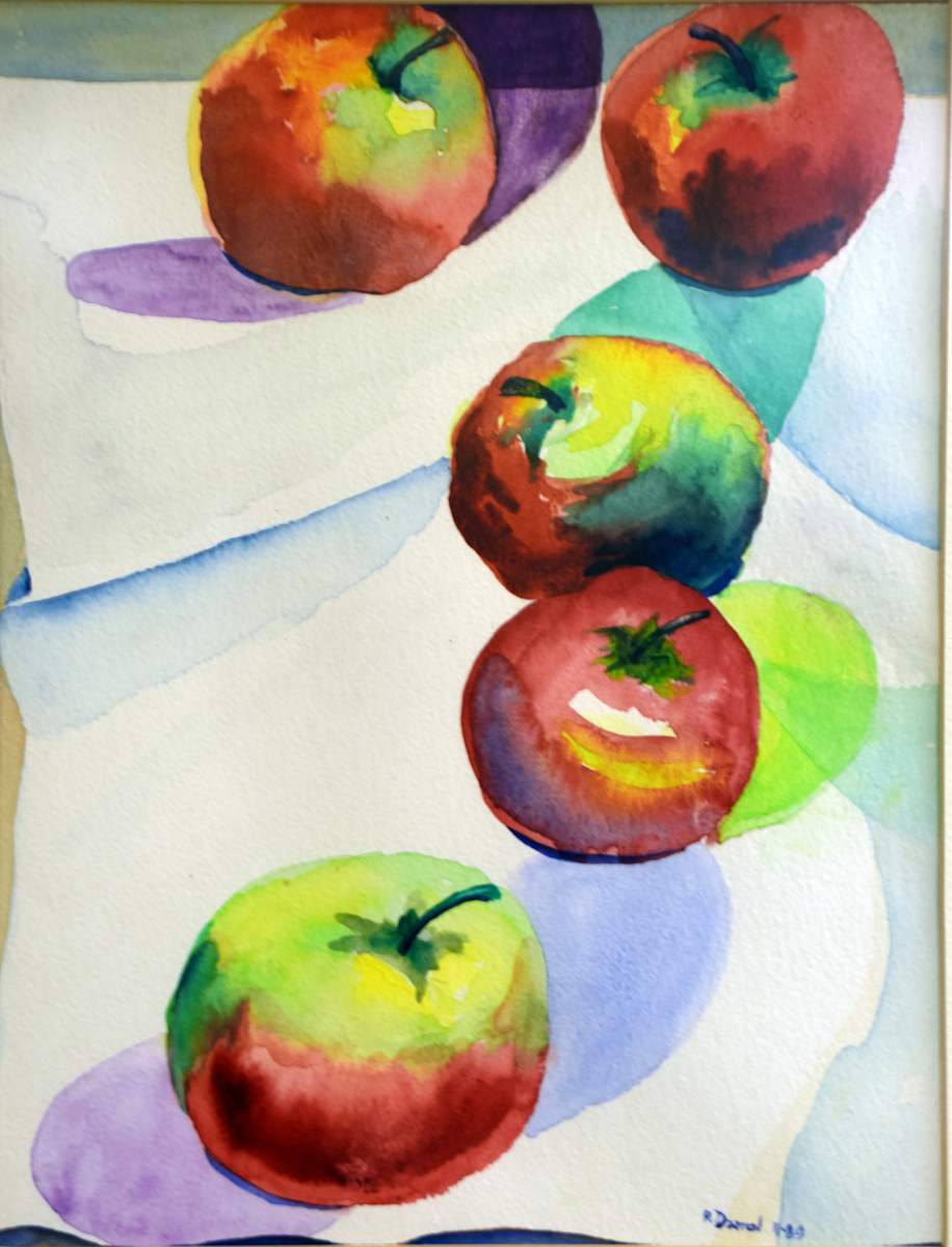 Still Life with Apples by Robert A. Daniel, Image 1.