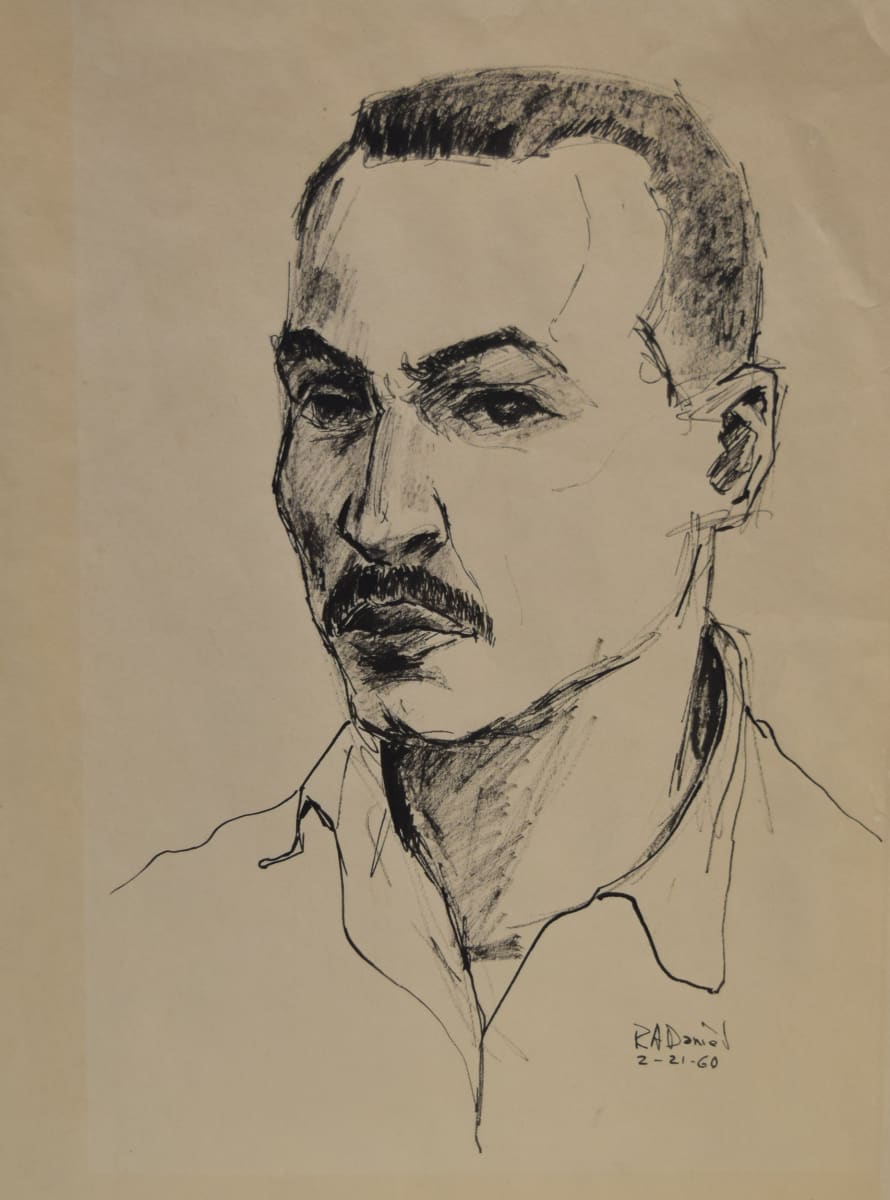 Self-Portrait by Robert A. Daniel 