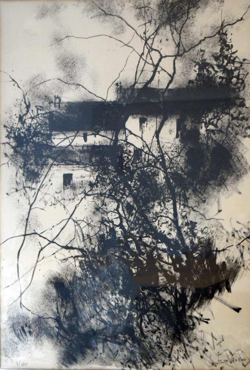 House with Trees by Michel de Gallard, Image 3.