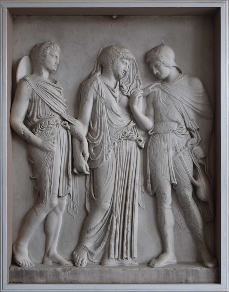 Hermes, Eurydice and Orpheus by Unknown, Image 1.