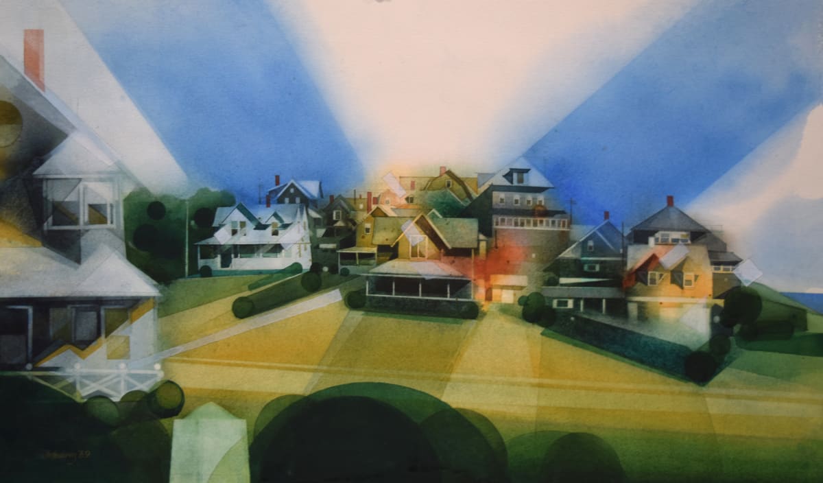 Falmouth Houses by Donald Stoltenberg  Image: Falmouth Houses by Donald Stoltenberg