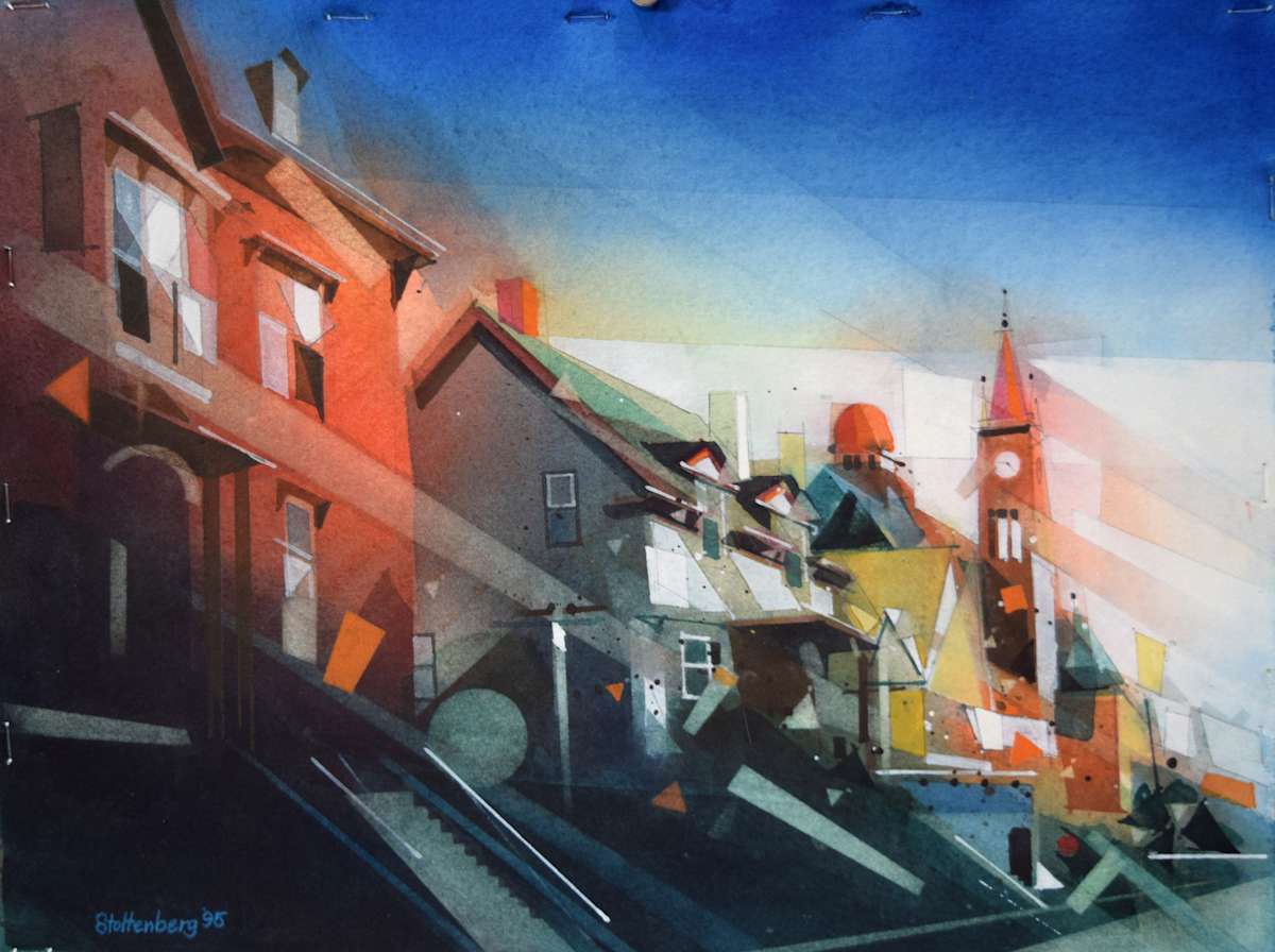 Fall River Street by Donald Stoltenberg, Image 3.