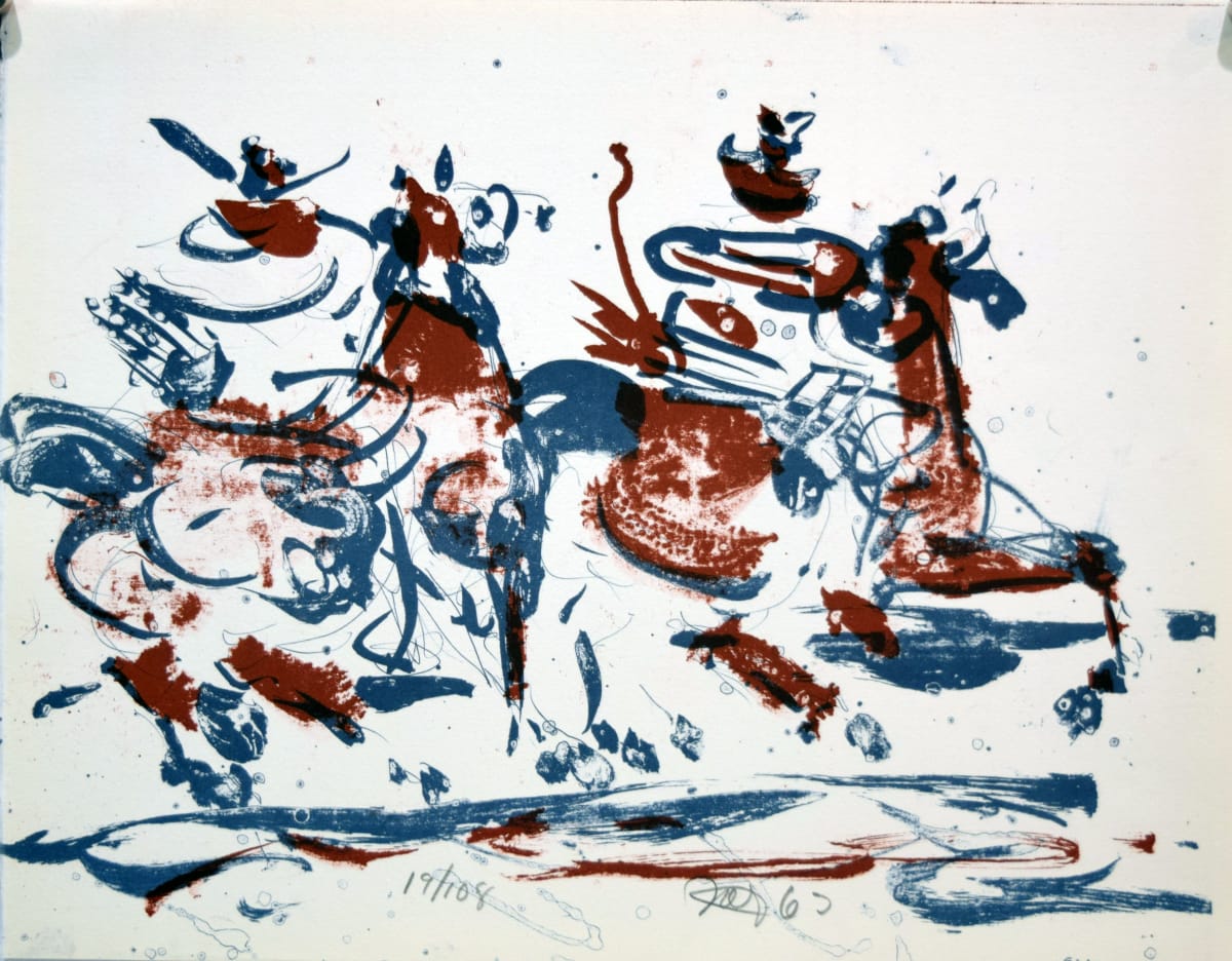 Two Horsemen by Miller Farr 