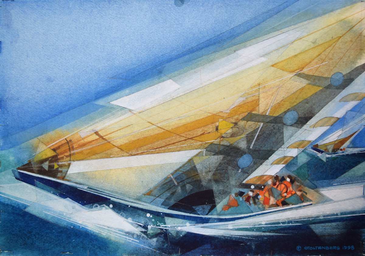 Fast Sails by Donald Stoltenberg, Image 3.