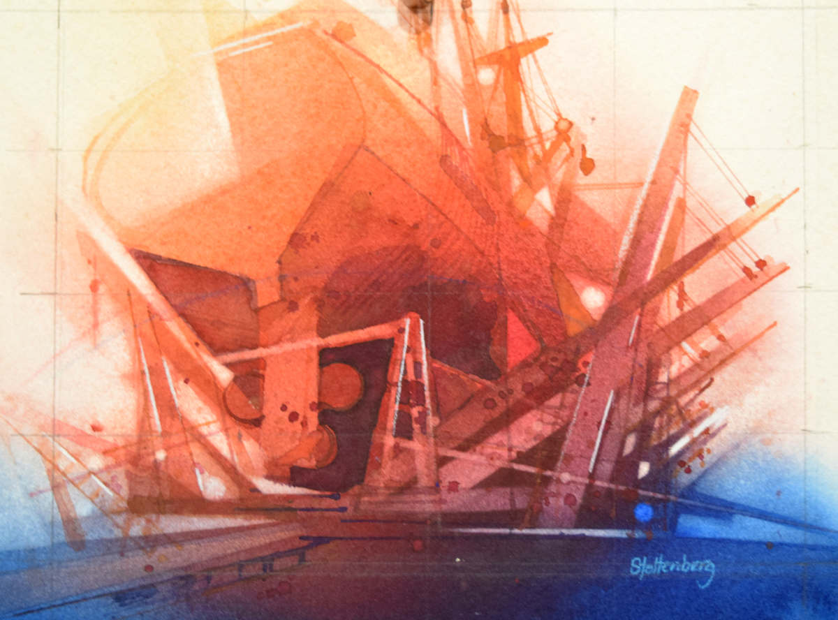 Fishing Boat at P'town Boatfront by Donald Stoltenberg, Image 3.