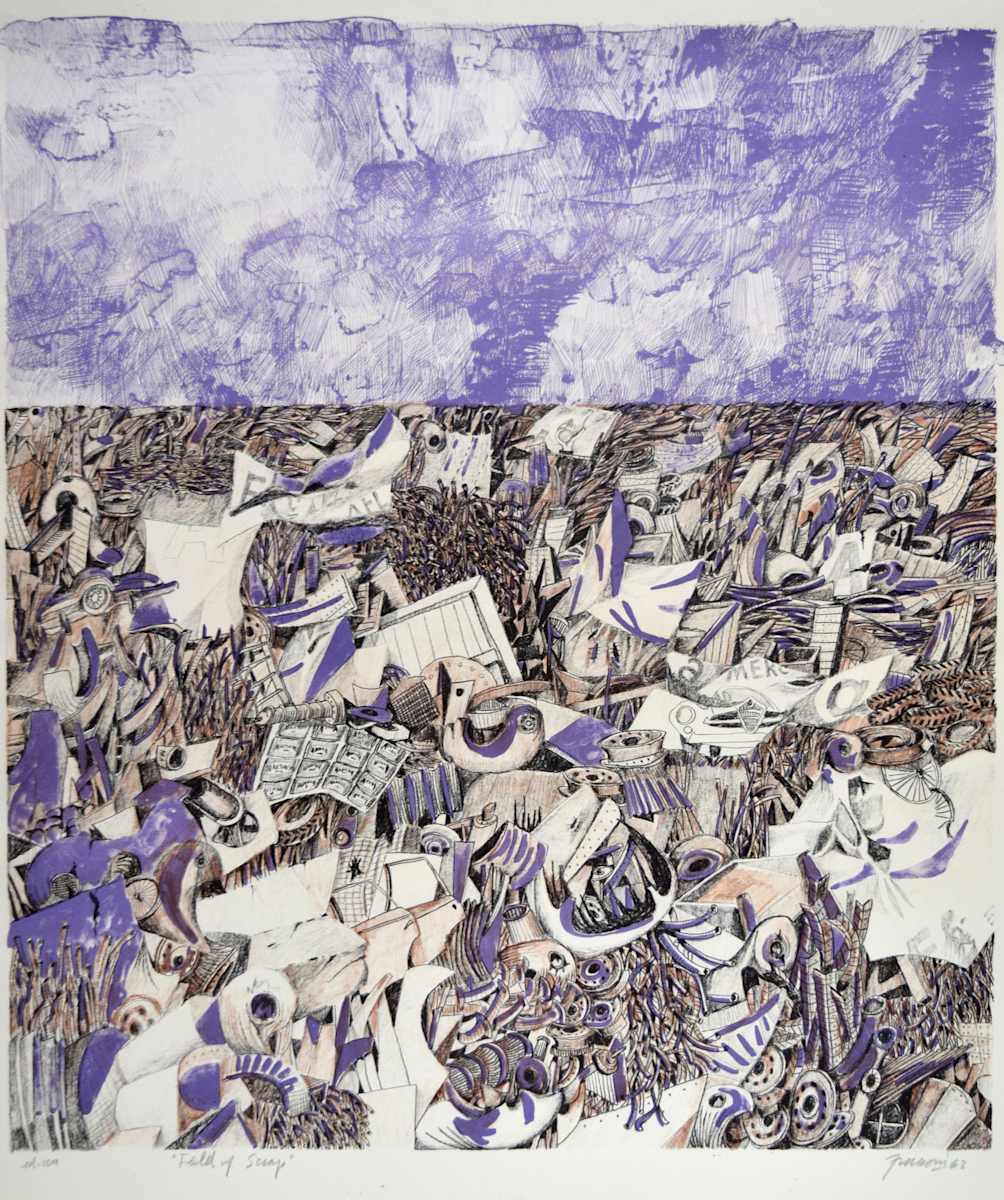 Field of Scrap by Antonio Frasconi, Image 1.