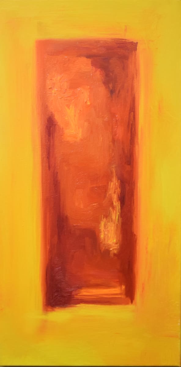 Untitled II by Julia Gazzara  Image: Abstraction in Yellow and Orange