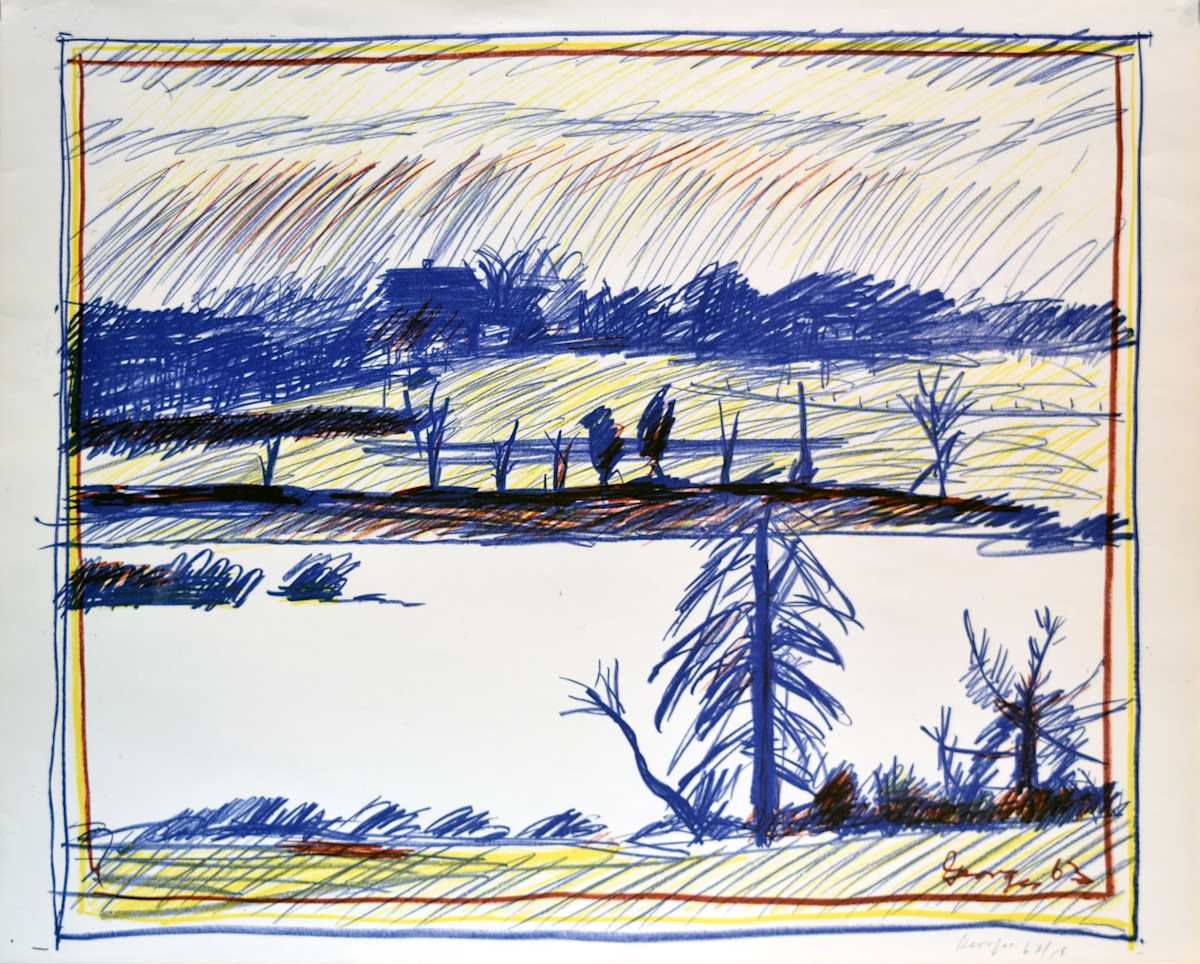 Winter Landscape by Paul Georges, Image 1.