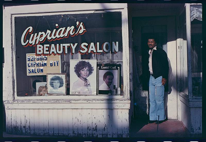 Untitled "Hair Salon, Georgia" by Rossett Herbert, Image 1.