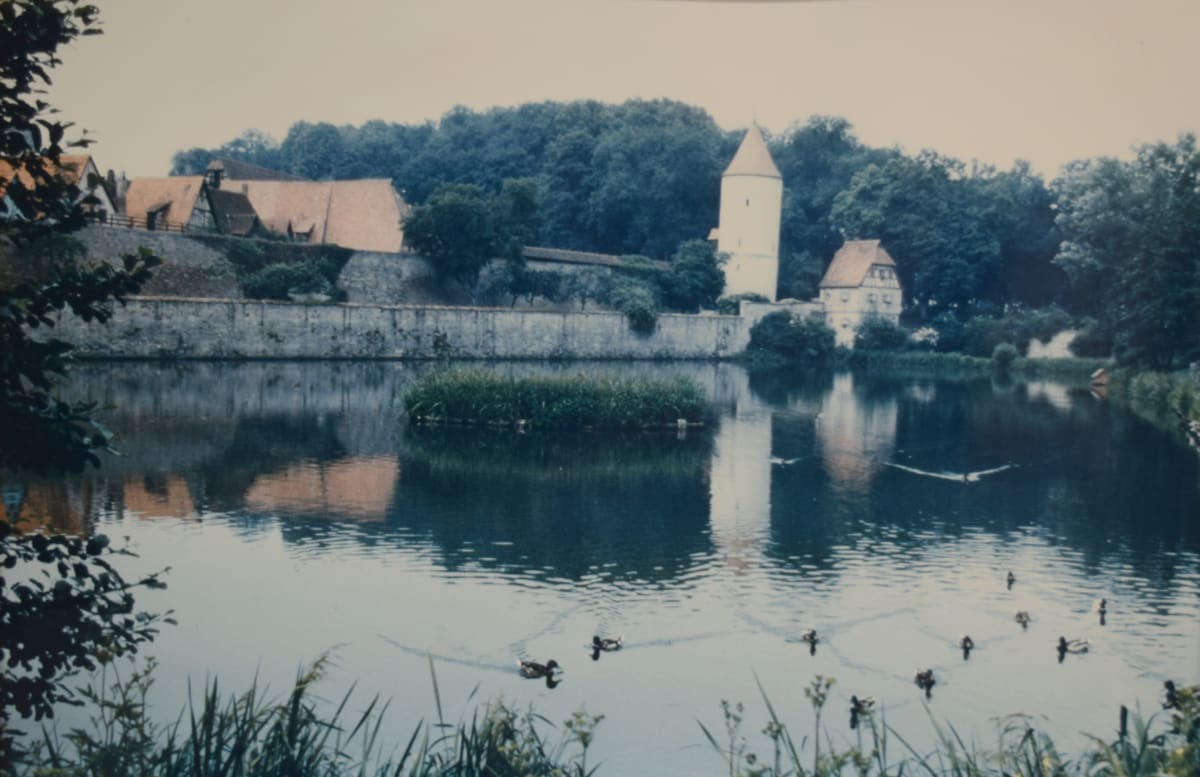 Tranquil Scene - Dinkelsbühl by Robert Ward  Image: Tranquil Scene - Dinkelsbühl by Robert Ward