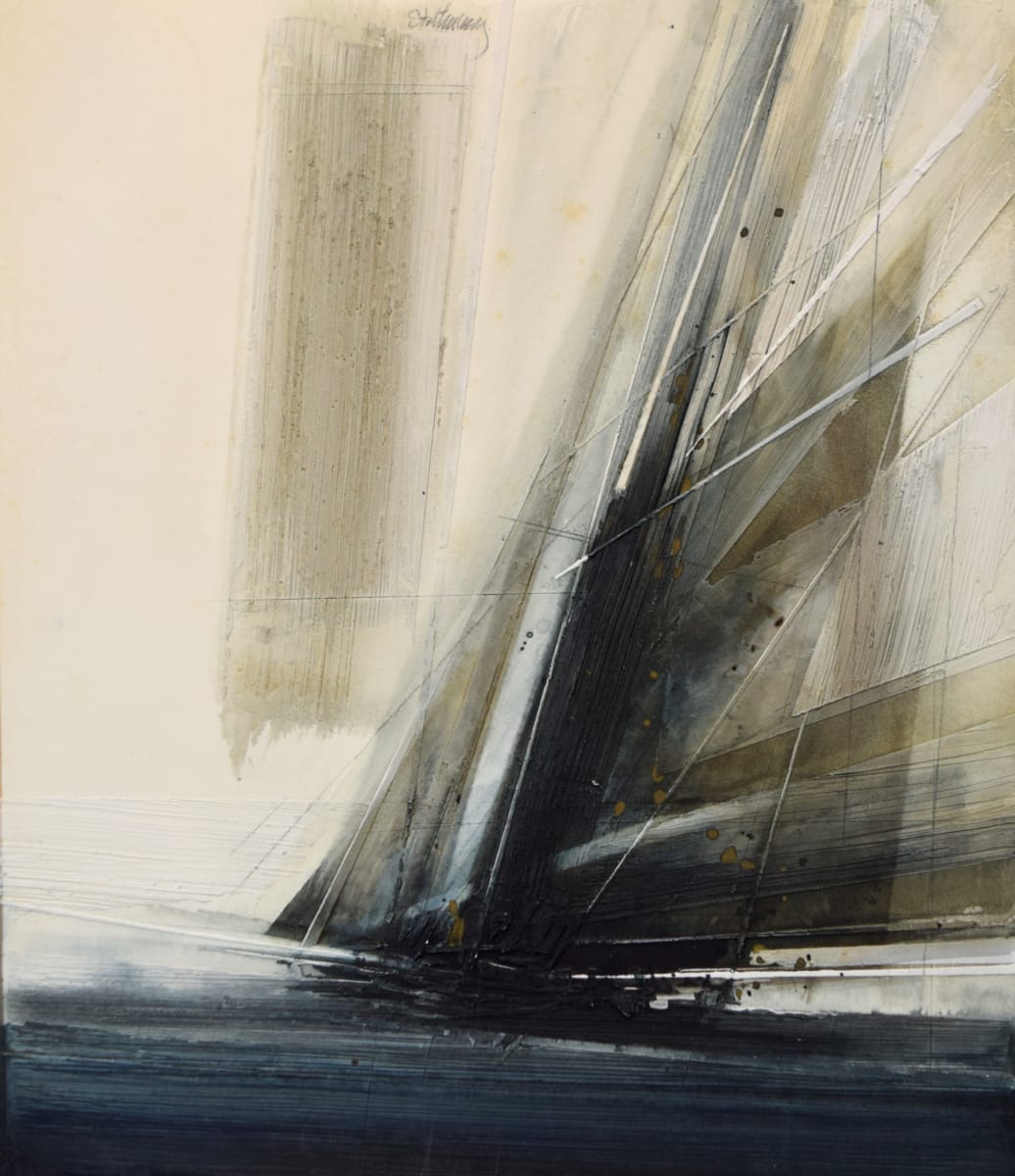 Gaff Sail Study by Donald Stoltenberg  Image: Gaff Sail Study by Donald Stoltenberg