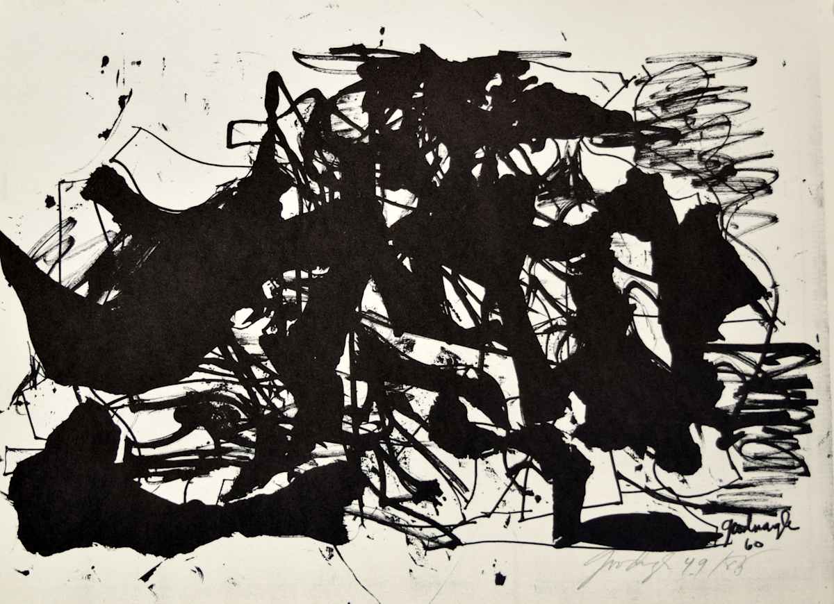 Horses and Rider by Robert Goodnough, Image 1.