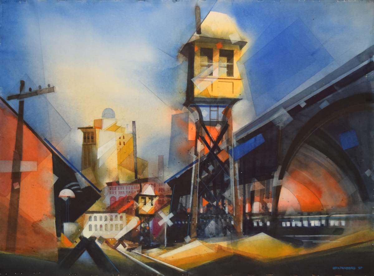 Grand Rapids Railyard by Donald Stoltenberg, Image 2.