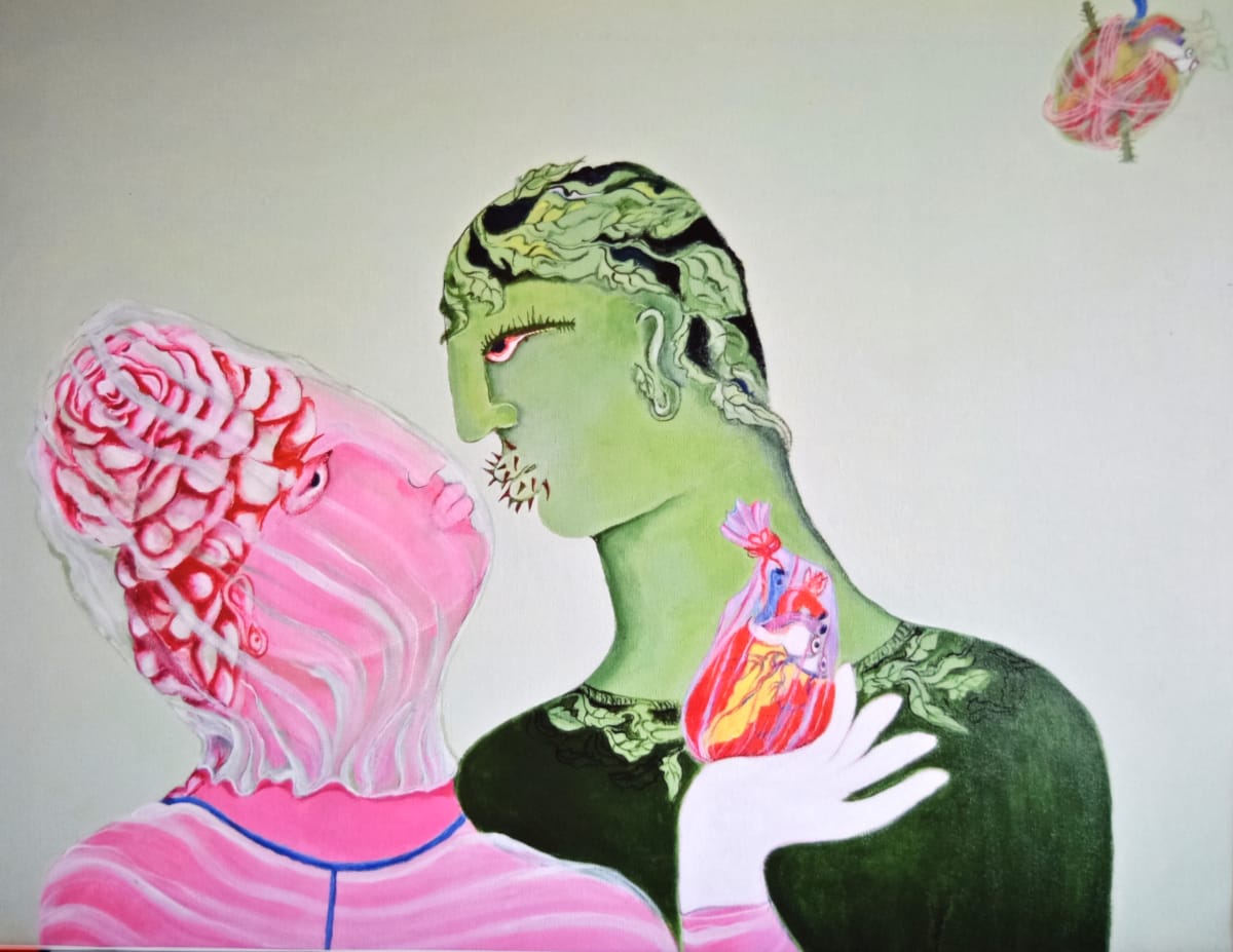 Lockdown Kiss by Ragini Upadhyaya Grela  Image: Lockdown Kiss by Ragini Upadhyaya Grela