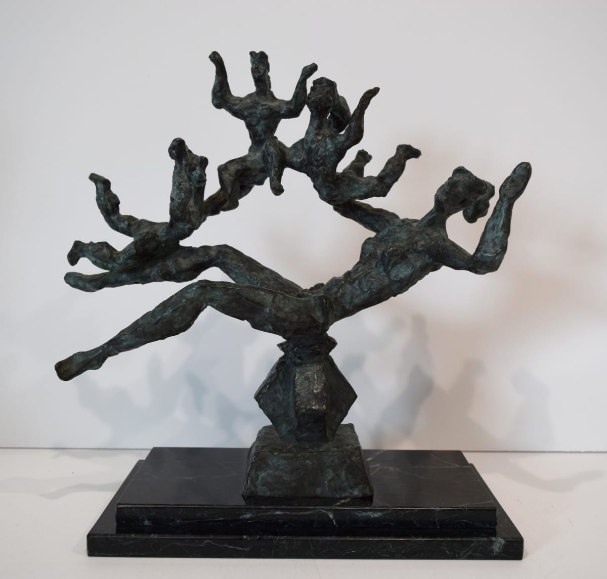 Happy Mother with Three Children by Chaim Gross  Image: Happy Mother with Three Children by Chaim Gross