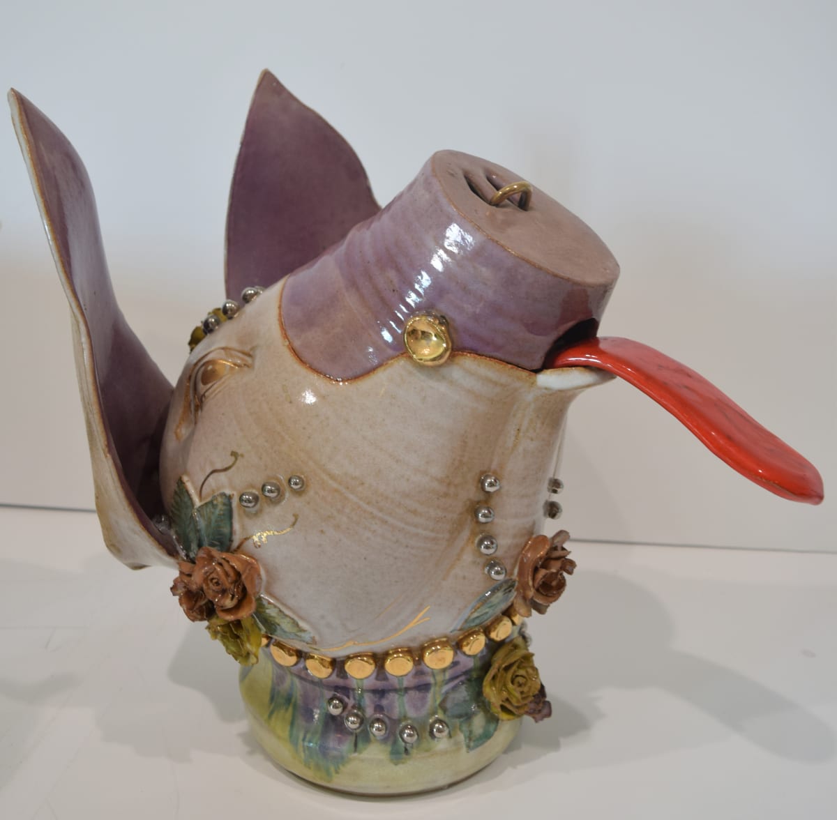Pig Tureen with ladle by John Heller 