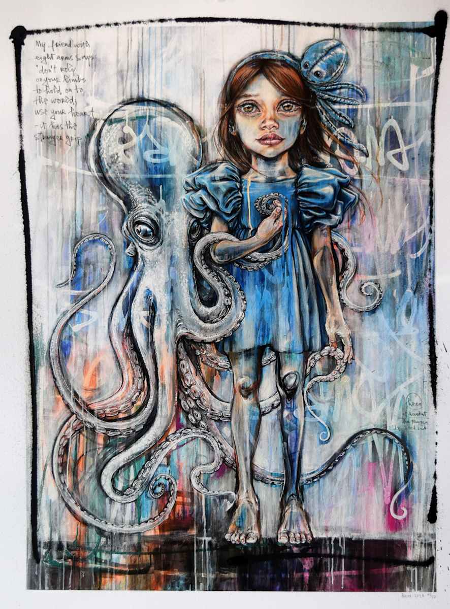 The Story behind My Friend With Eight Arms by Jasmin (Hera) Siddiqui  Image: The Story behind My Friend With Eight Arms by Hera