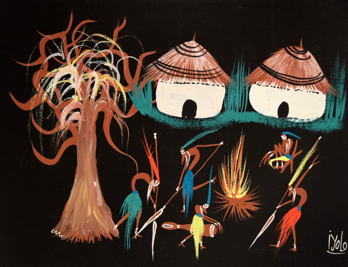 Village Dancers by Iyolo  Image: Village Dancers by Iyolo