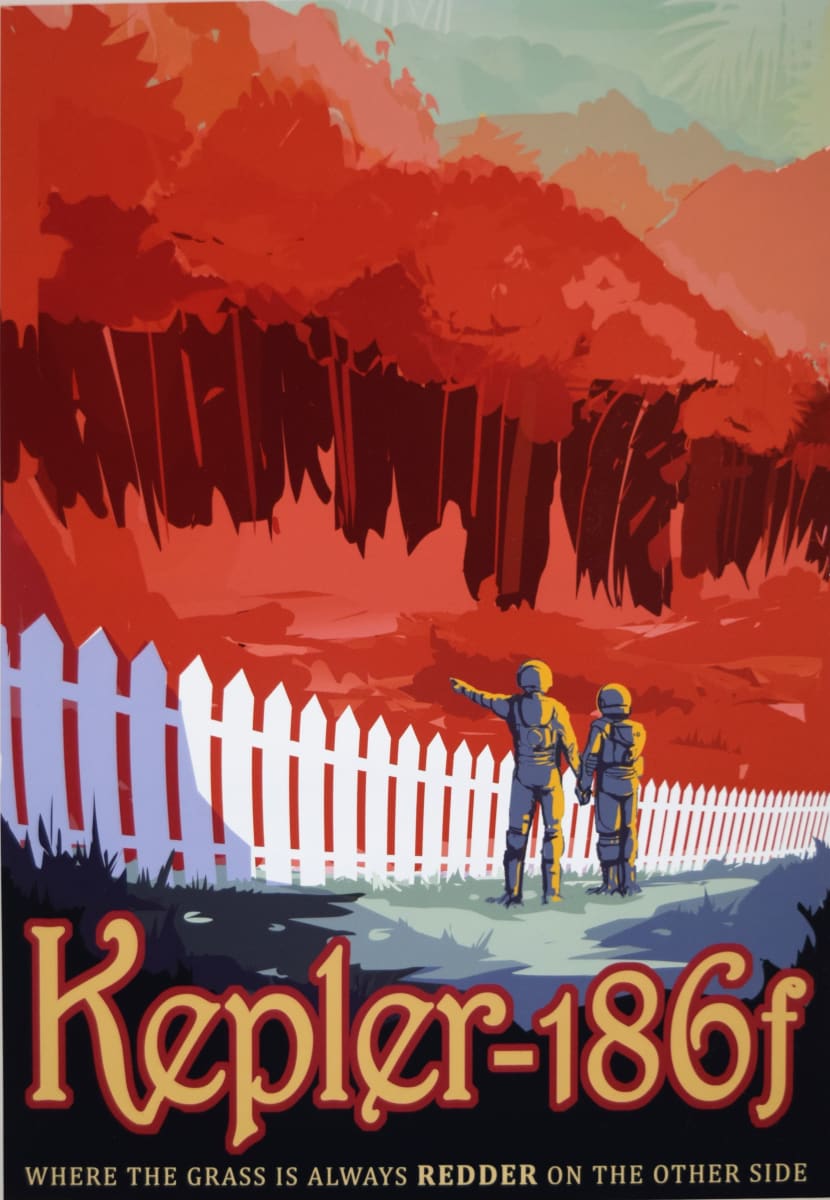 Visions of the Future by JPL Labs  Image: Keplar-186f