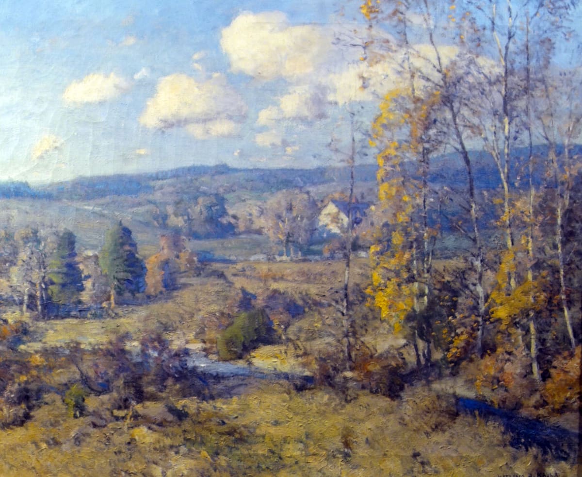 Hills of New Ipswitch by William J. Kaula, Image 1.