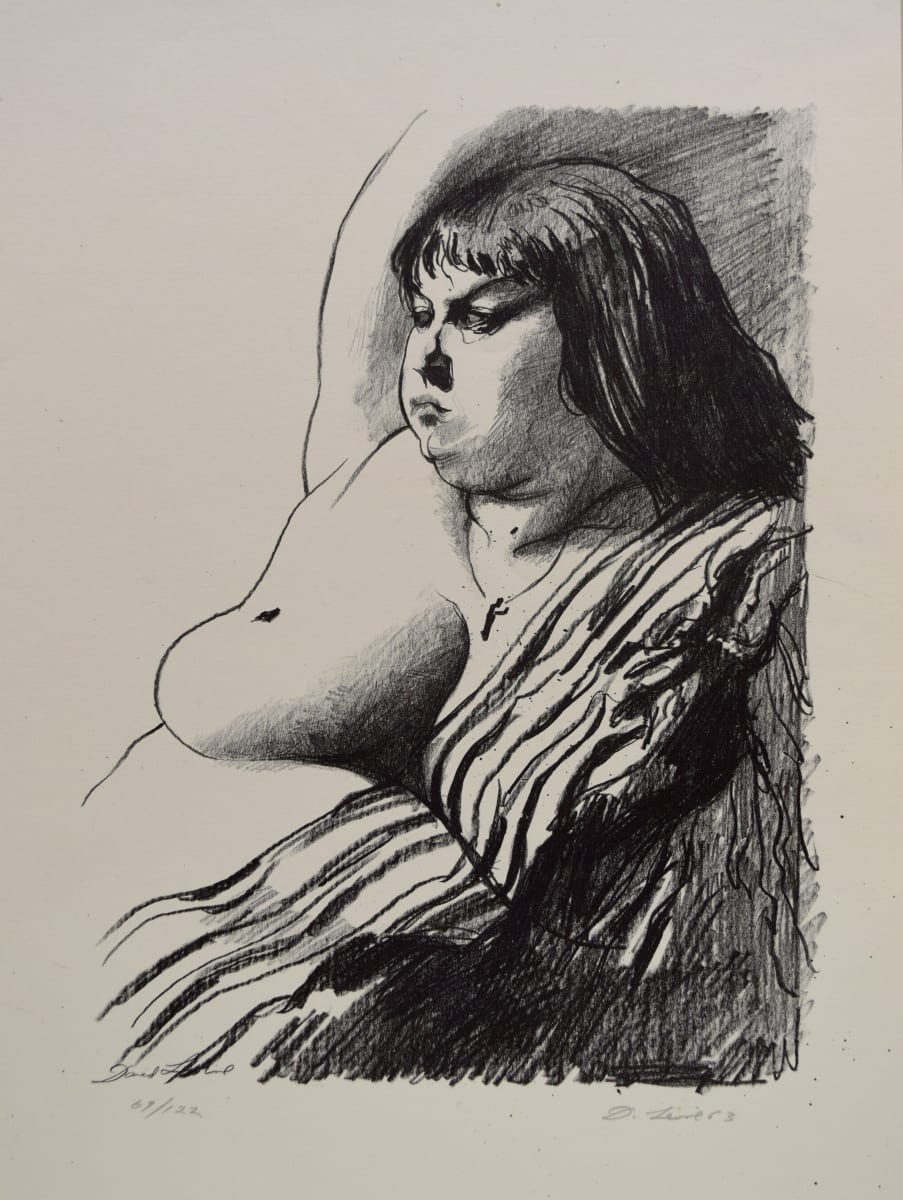 Figure Study by David Levine 