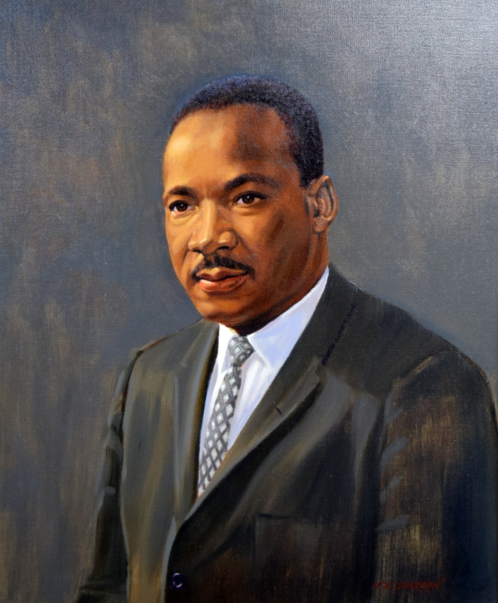 Rev. Dr. Martin Luther King Jr. by TA Charron 