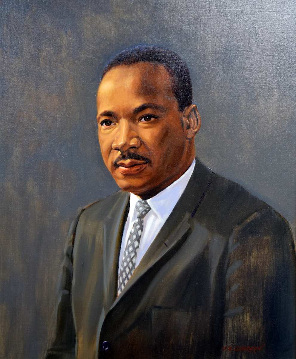 Rev. Dr. Martin Luther King Jr. by TA Charron, Image 1.