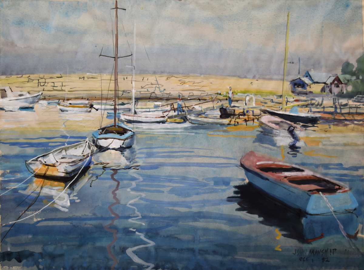 Boatyard by John Manship, Image 2.
