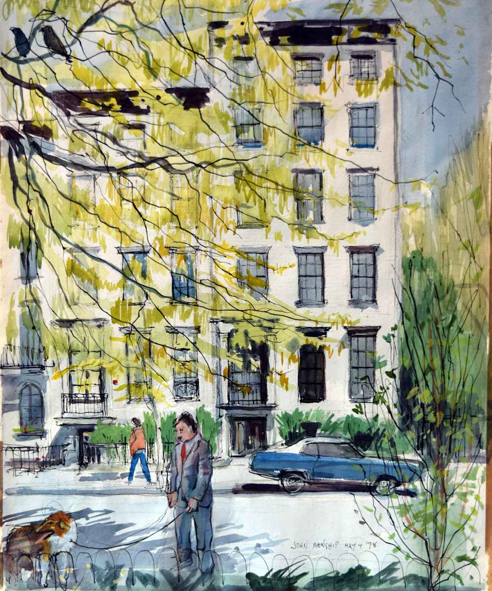 127 East 10th St. New York by John Manship  Image: 127 East 10th St. New York by John Manship