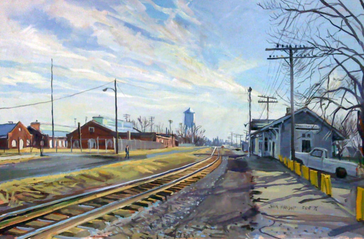 Edwardsville Station by John Manship 