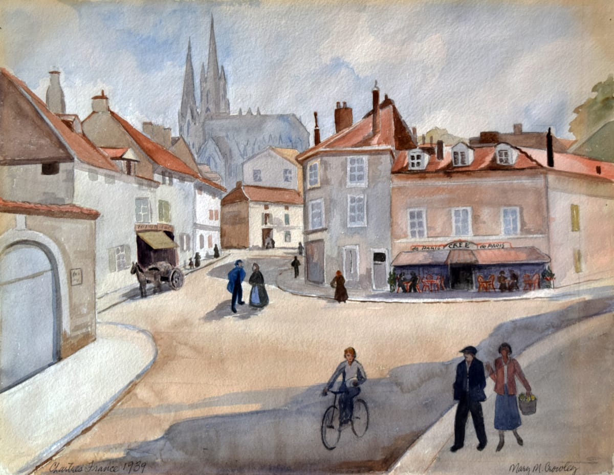 Chartres, France by Mary Crowley 