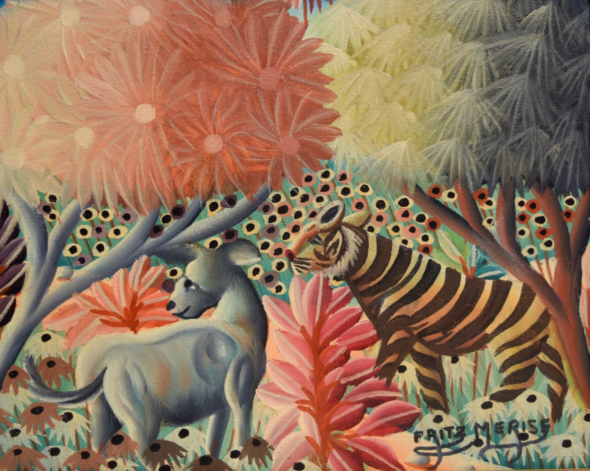 Tiger and Lioness by Fritz Merise 