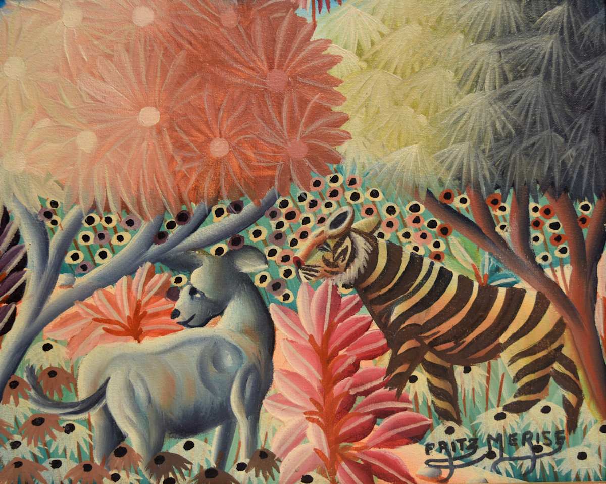 Tiger and Lioness by Fritz Merise, Image 1.