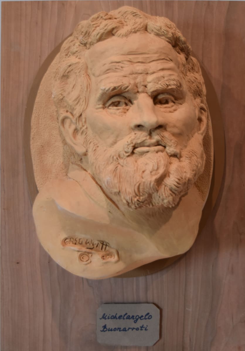 Michelangelo Buonarrotti by Gregory Wyatt  Image: Michelangelo Buonarrotti by Greg Wyatt