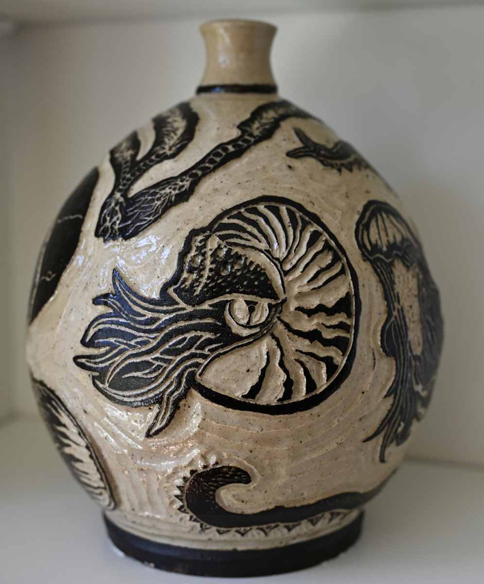 Nautilus Vase by Arianne Benoit, Image 1.